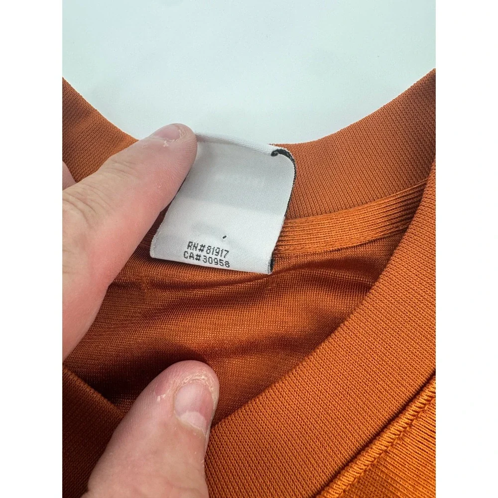 Nike Texas Longhorns Football Jersey Womens Small Youth M Orange #7 Mesh‎
